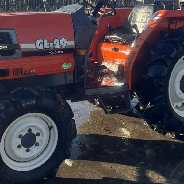 🚜 იყიდება KUBOTA GL-29 (GRANDEL) ტრაქტორი ფრეზით